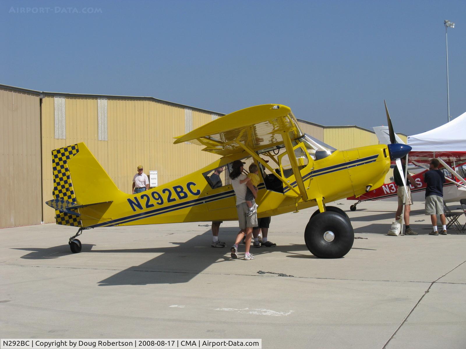 N292BC, 2007 American Champion 8GCBC Scout C/N 497-2007, 2007 American Champion 8GCBC SCOUT, Lycoming O-360-C1E 180 Hp, tundra tires
