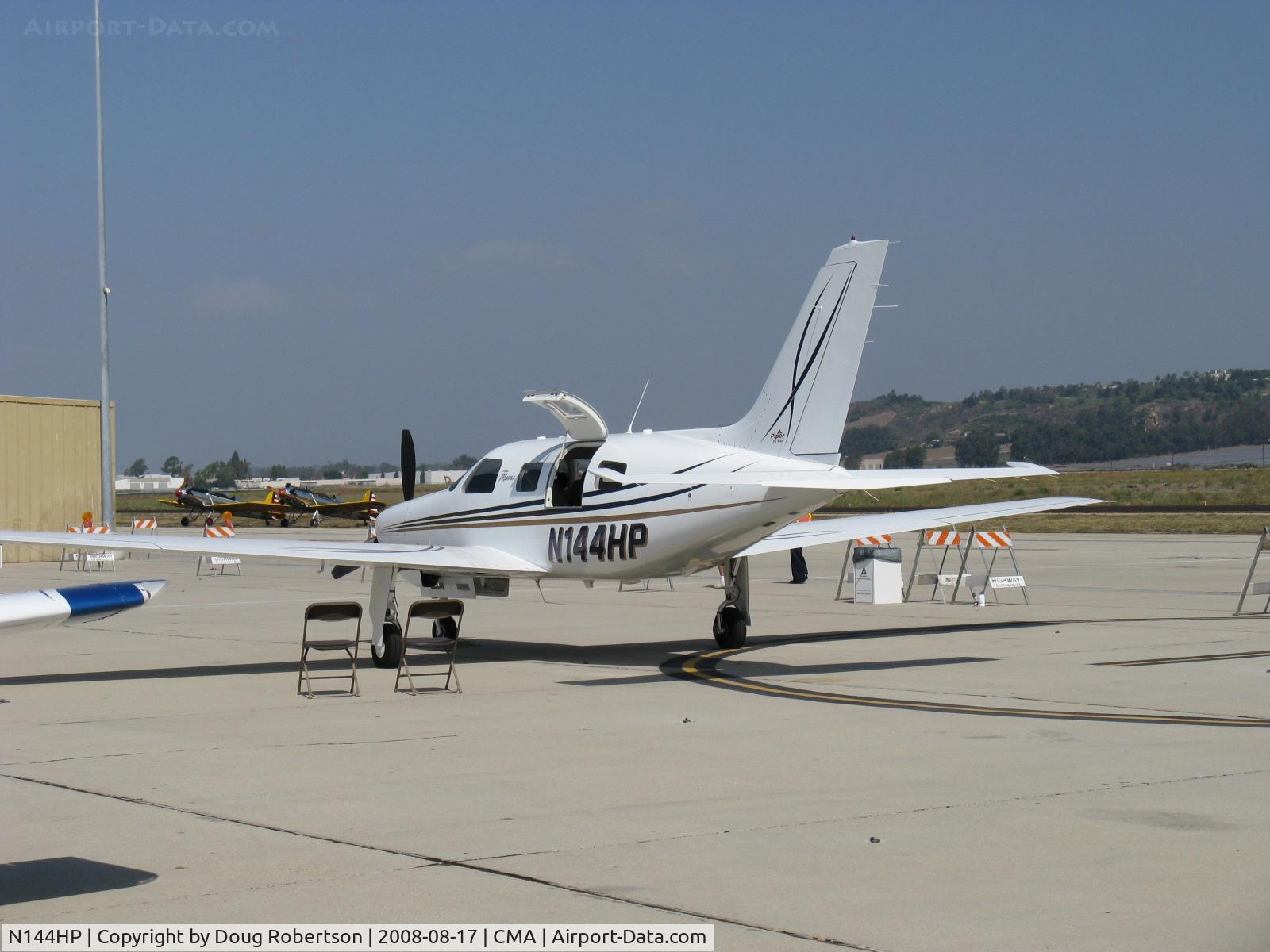 N144HP, 2008 Piper PA-46R-350T Malibu Matrix C/N 4692044, 2008 Piper PA-46R-350T Turbo MATRIX, Lycoming TIO-540-AE2A 350 Hp