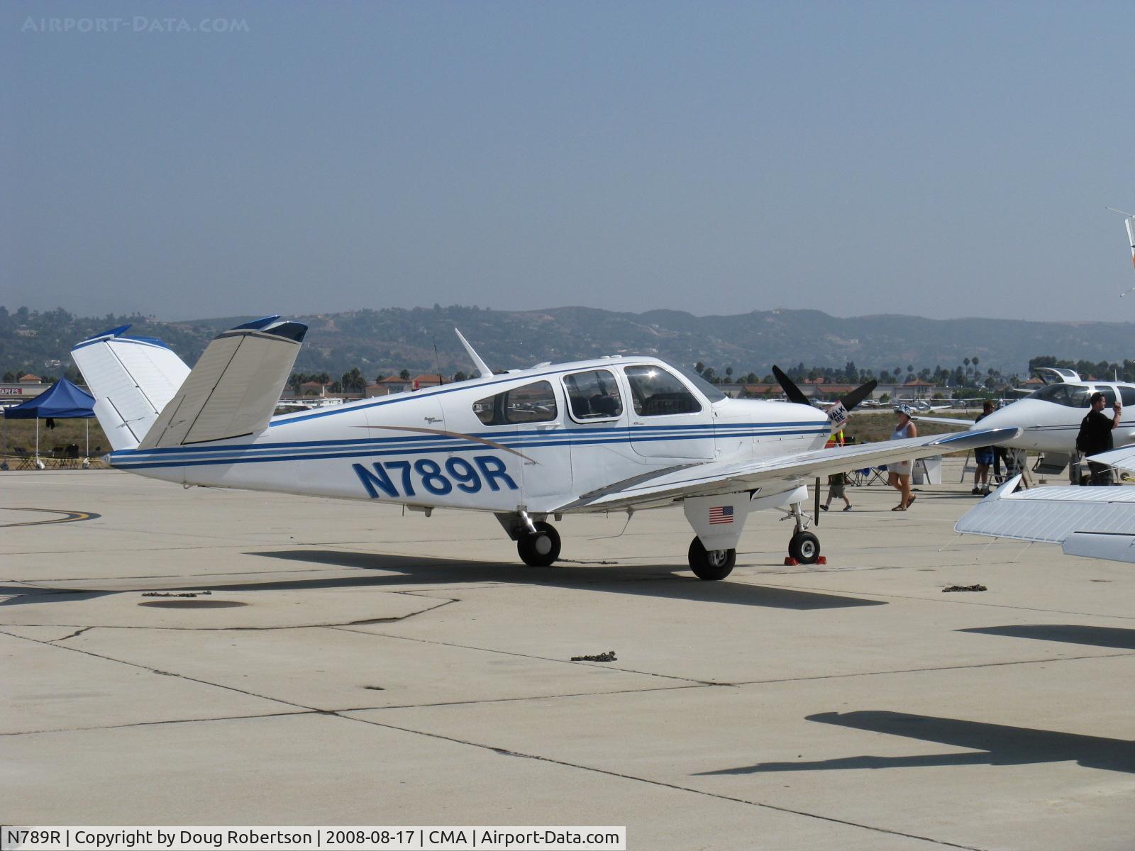 N789R, 1965 Beech S35 Bonanza C/N D-7777, 1965 Beech S35 BONANZA, Continental IO-520-B 285 HP