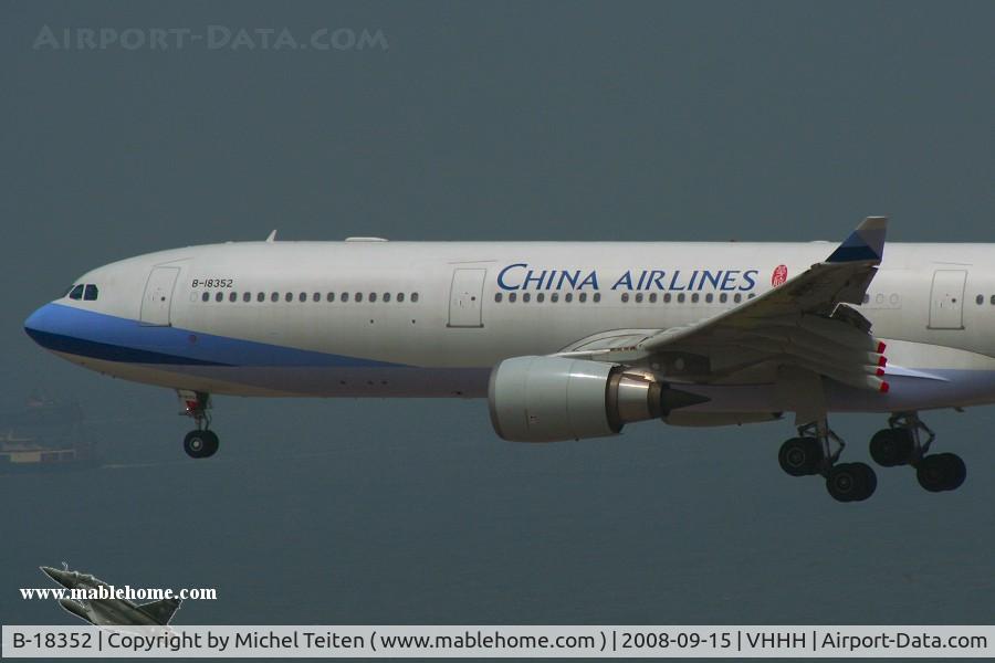 B-18352, 2007 Airbus A330-302 C/N 805, China Airlines