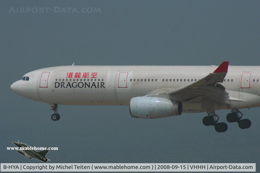 B-HYA, 1995 Airbus A330-342 C/N 098, Dragonair