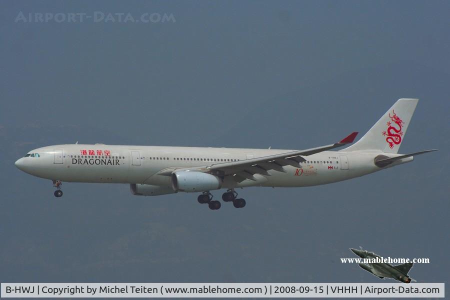 B-HWJ, 2006 Airbus A330-343 C/N 741, Dragonair