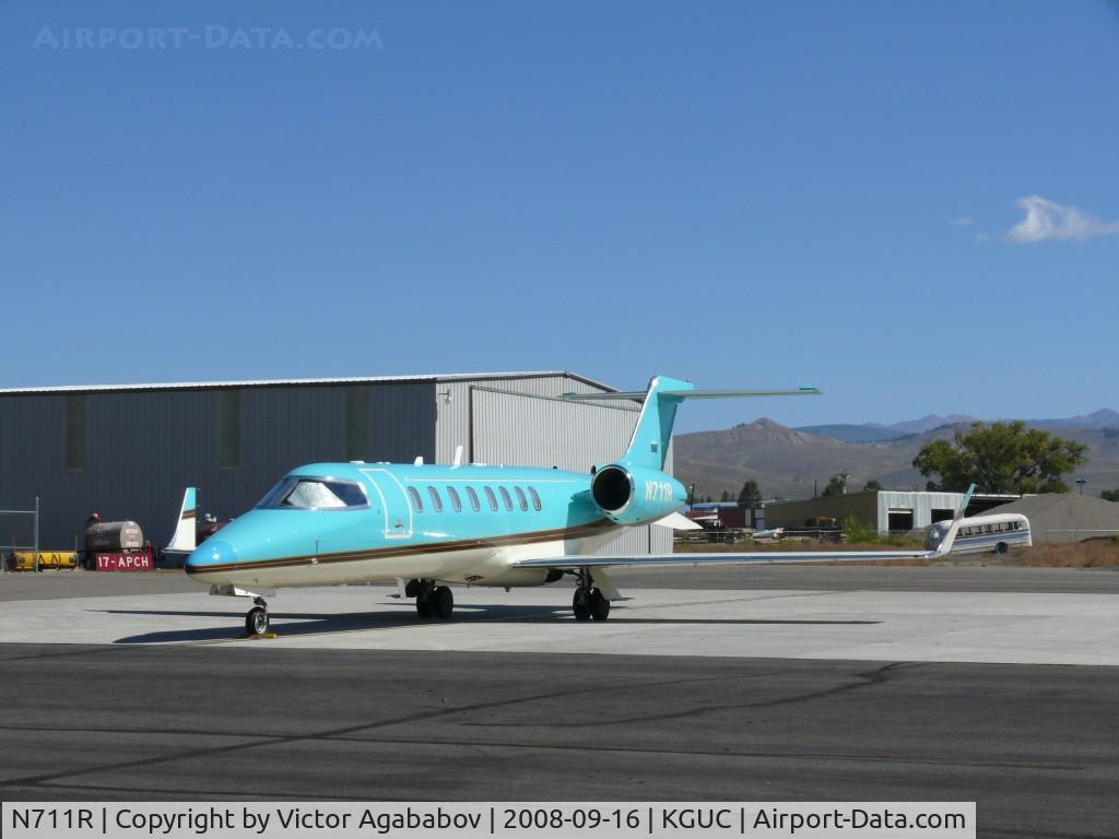 N711R, 1999 Learjet 45 C/N 049, At Gunnison