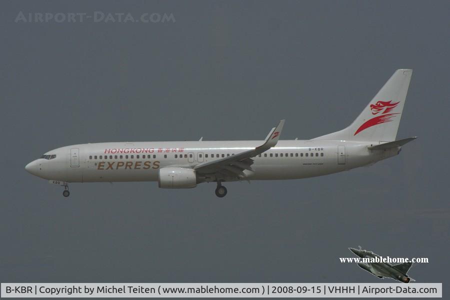 B-KBR, 2008 Boeing 737-8Q8 C/N 35276, Hongkong Express