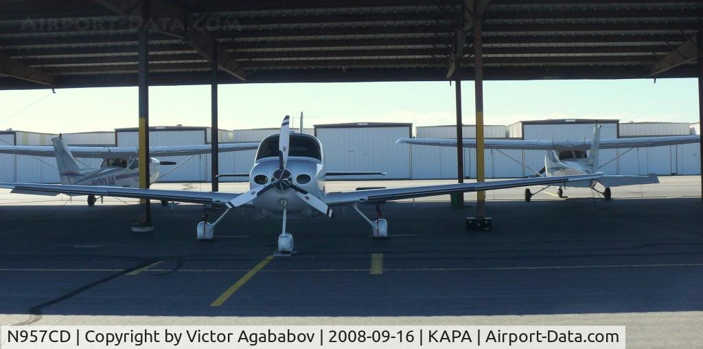 N957CD, 2006 Cirrus SR22 C/N 1835, At Centennial