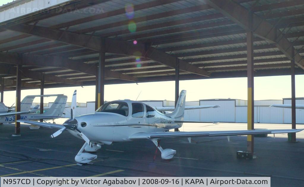 N957CD, 2006 Cirrus SR22 C/N 1835, At Centennial
