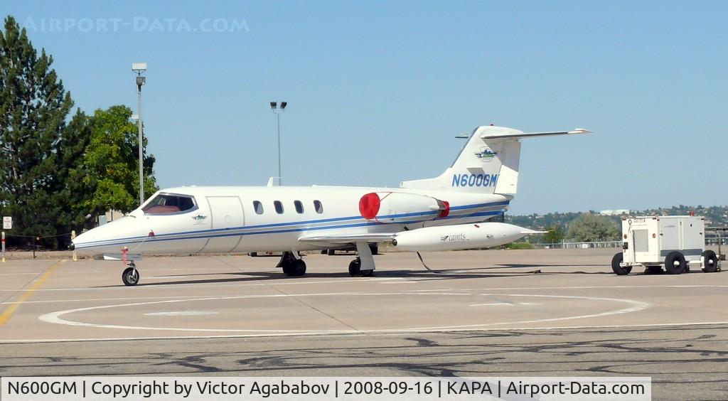 N600GM, 1981 Gates Learjet 25D C/N 290, At Centennial