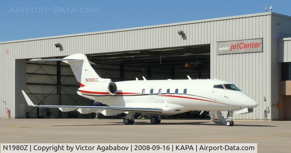 N1980Z, 2005 Bombardier Challenger 300 (BD-100-1A10) C/N 20049, At Centennial