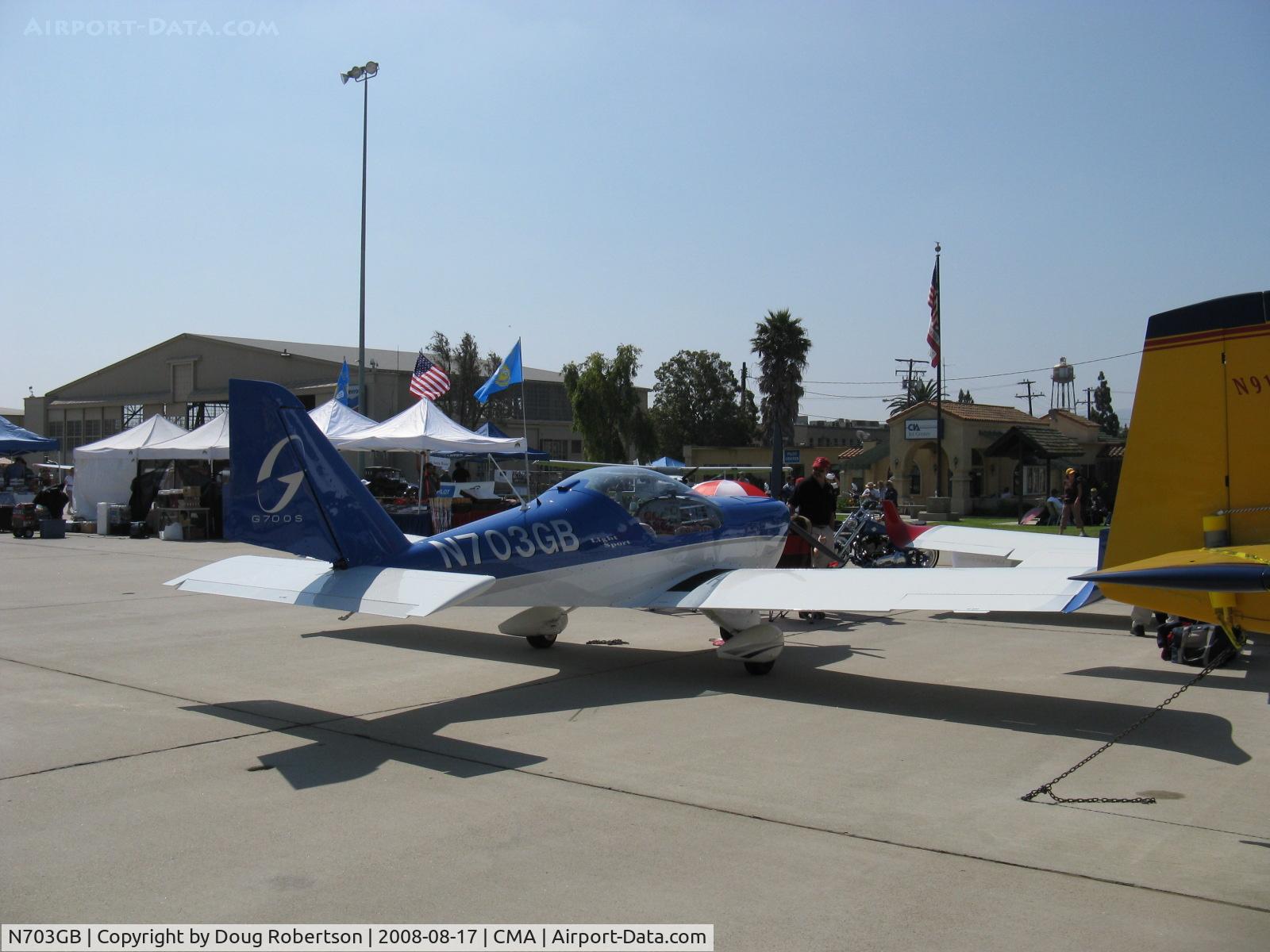 N703GB, 2007 Aero AT-4 LSA C/N AT4-003, 2007 Aero Sp Z O O AT-4 G700S, Rotax 912 ULS 100 Hp, tri-blade prop