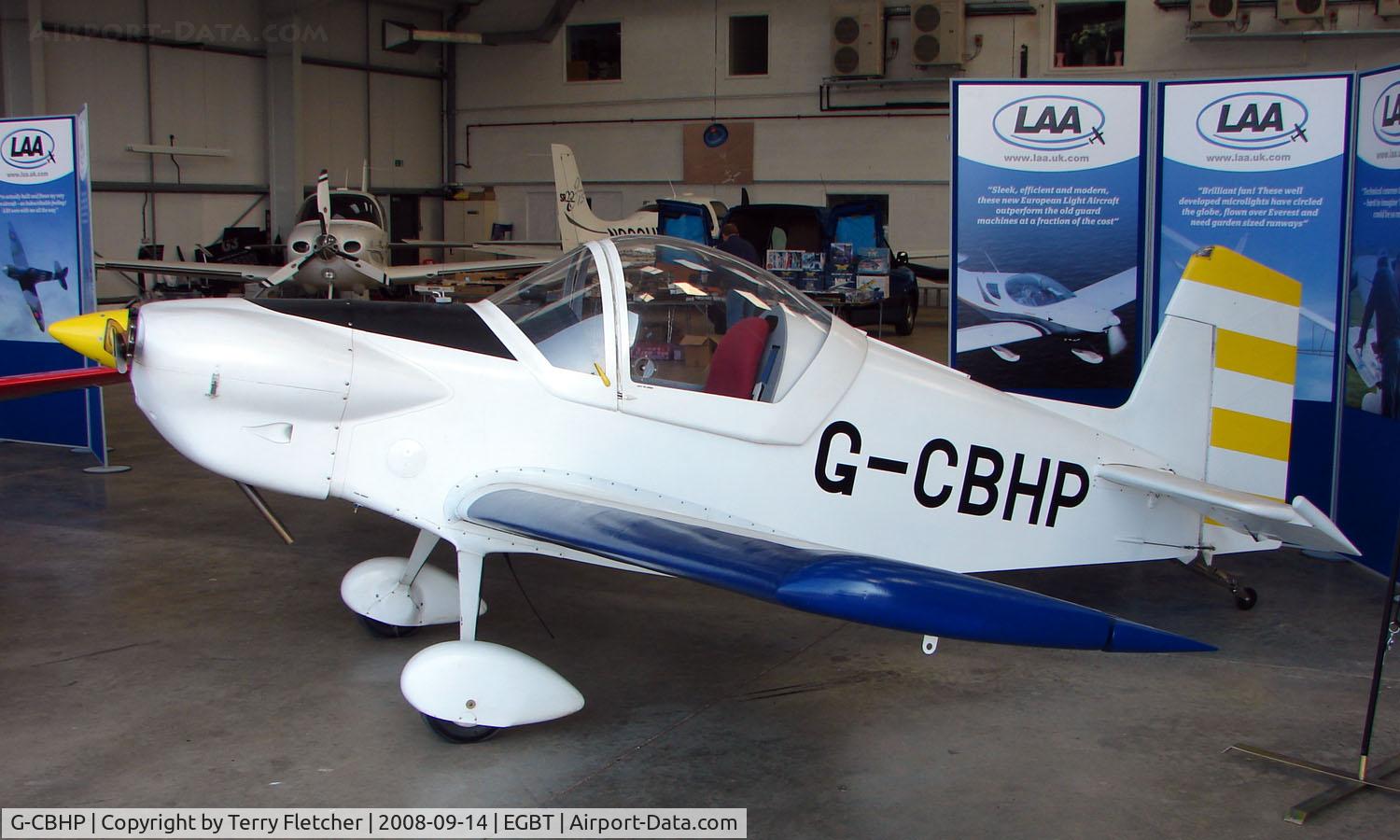 G-CBHP, 2005 Corby CJ-1 Starlet C/N PFA 134-12498, PFA Exhibit at Turweston