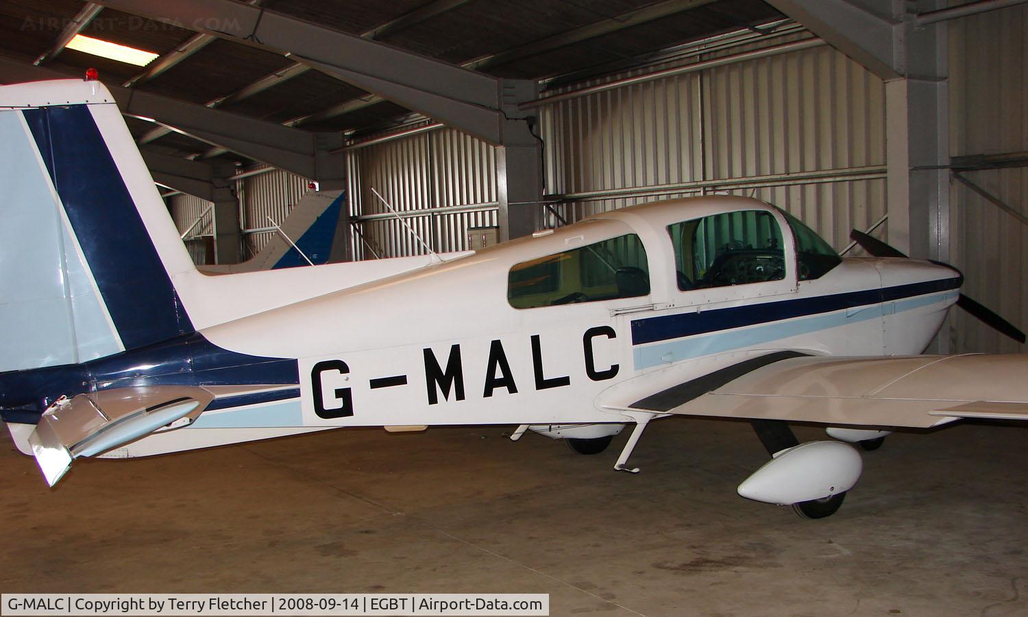G-MALC, 1974 Grumman American AA-5 Traveler C/N AA5-0664, Grumman AA-5 at Turweston