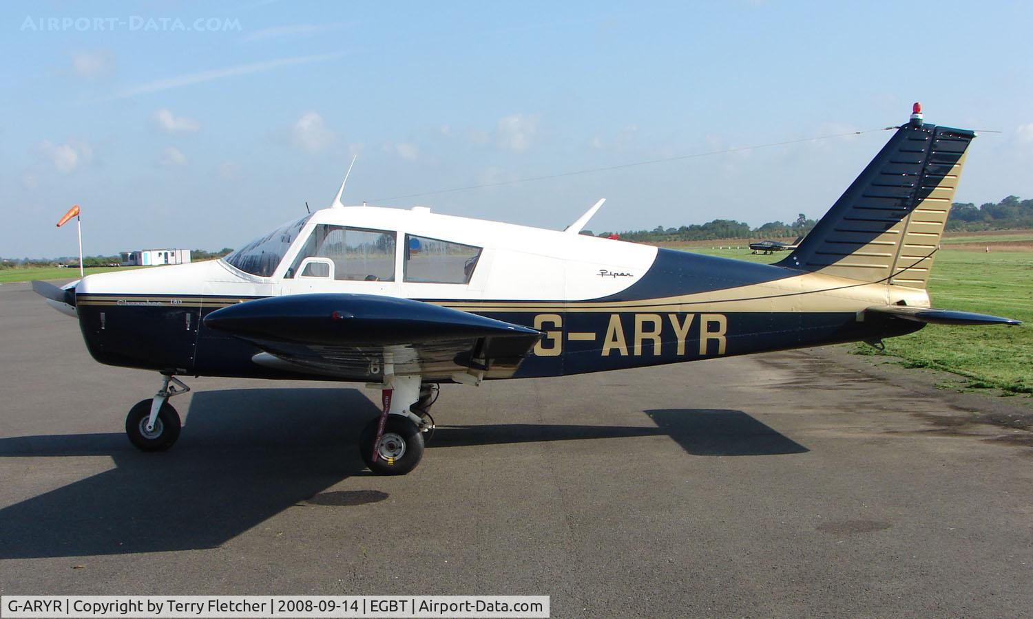 G-ARYR, 1962 Piper PA-28-180 Cherokee C/N 28-770, Piper at Turweston