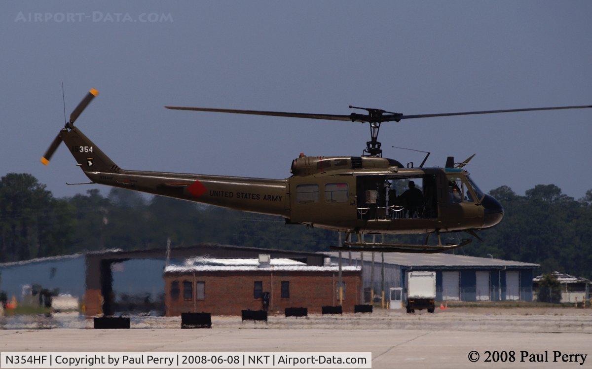 N354HF, 1964 Bell UH-1H Iroquois C/N 69-15354, On the move
