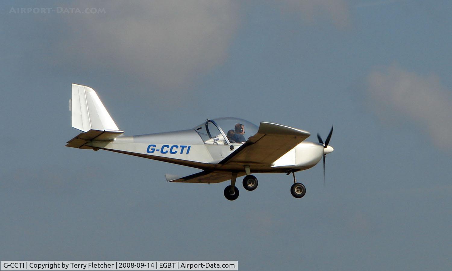 G-CCTI, 2004 Cosmik EV-97 TeamEurostar UK C/N 2009, Eurostar EV-97  - A visitor to the 2008 Turweston Vintage and Classic Day