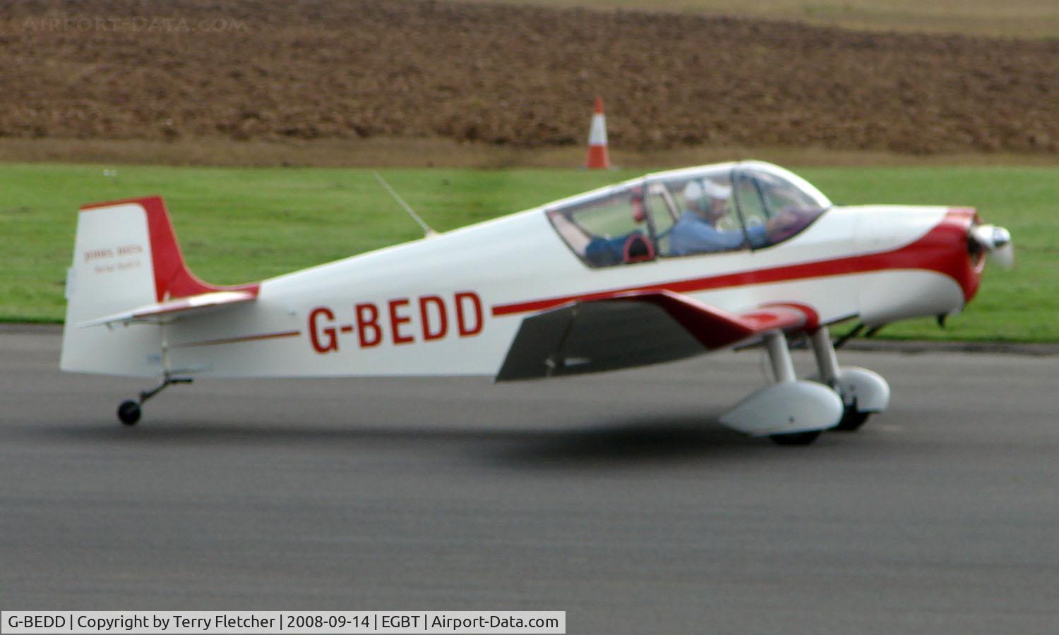 G-BEDD, 1958 Jodel D-117A C/N 915, Jodel D117A - A visitor to the 2008 Turweston Vintage and Classic Day