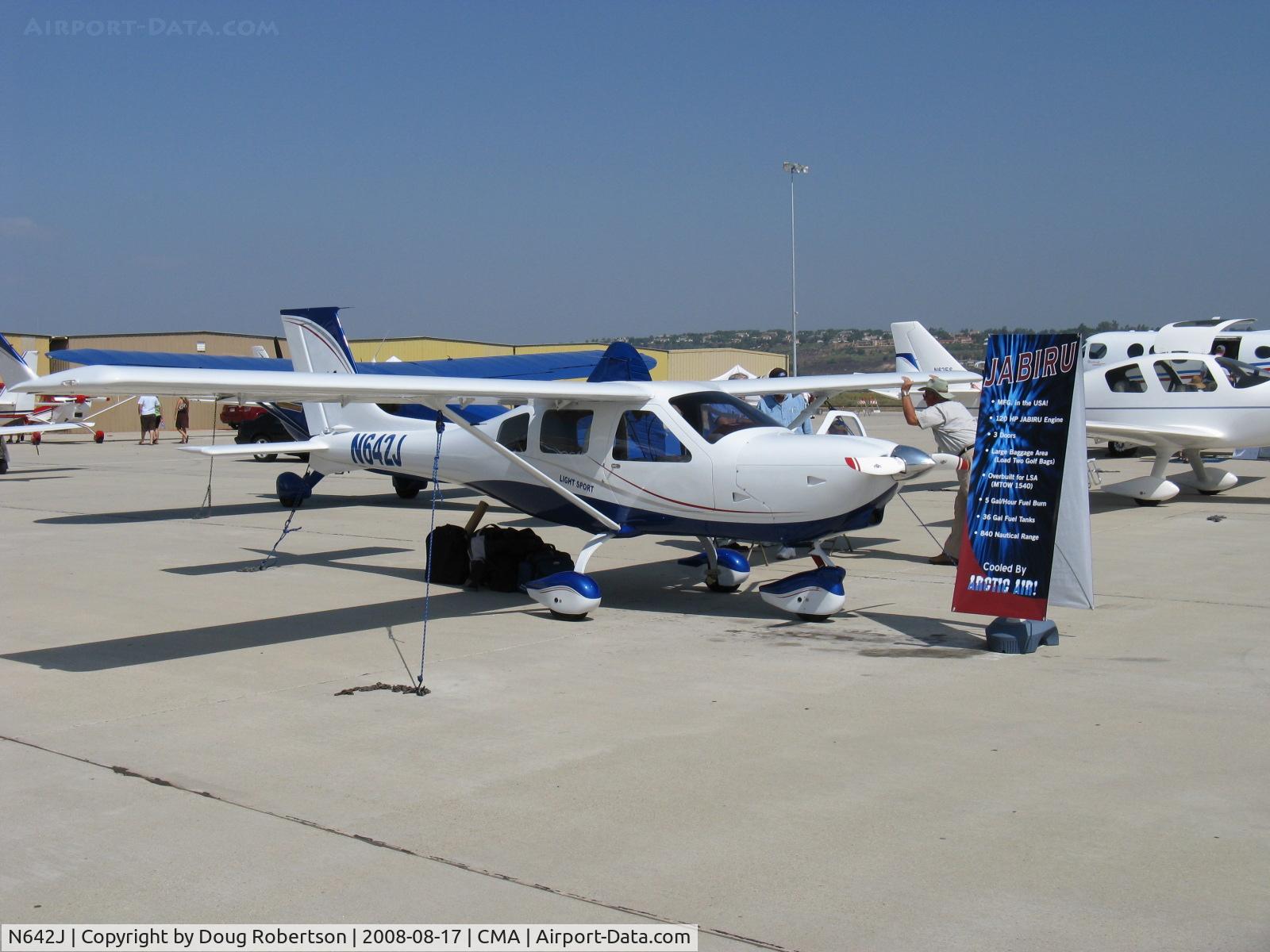 N642J, 2008 Jabiru J230-SP C/N 526, 2008 Jabiru USA Sport Aircraft J230-SP, Jabiru 3300 120 Hp S-LSA