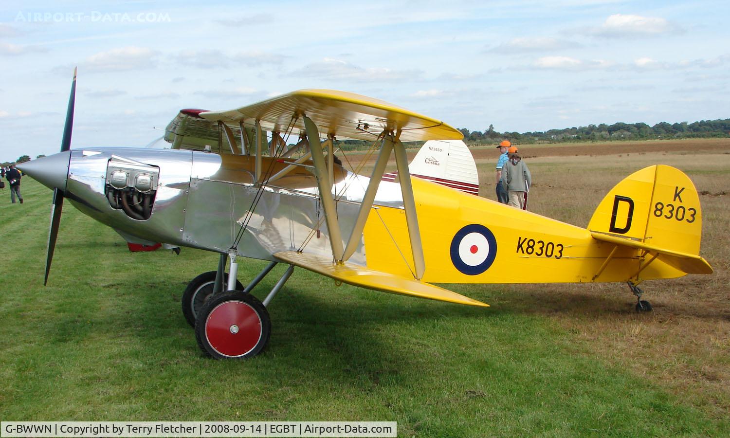 G-BWWN, 1998 Isaacs Fury II C/N PFA 011-10957, 1998 Isaacs Fury II - A visitor to the 2008 Turweston Vintage and Classic Day
