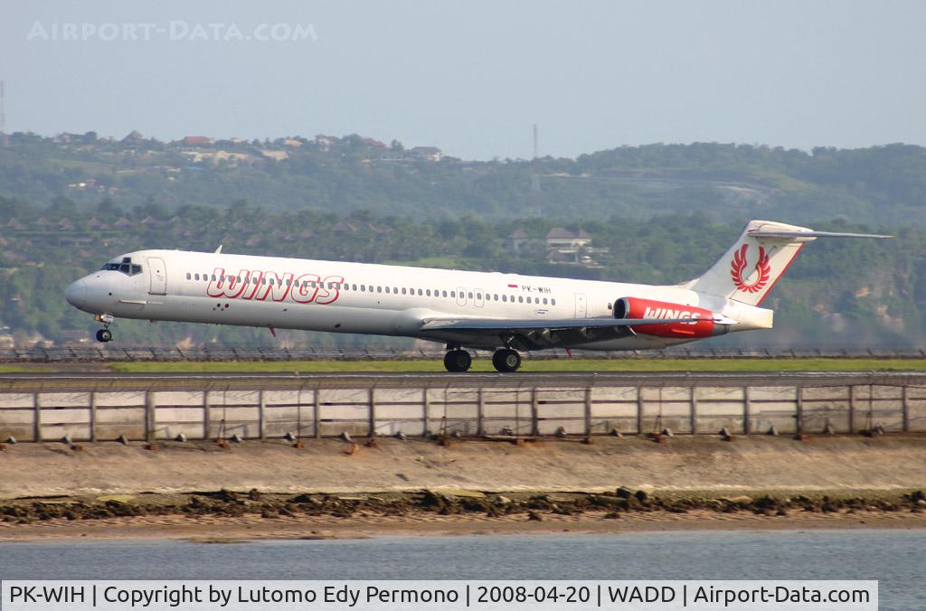 PK-WIH, 1987 McDonnell Douglas MD-82 (DC-9-82) C/N 49582, Wings Air
