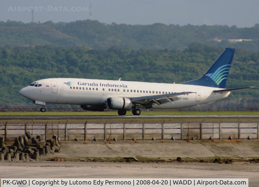 PK-GWO, 1993 Boeing 737-4U3 C/N 25717, Garuda Indonesia