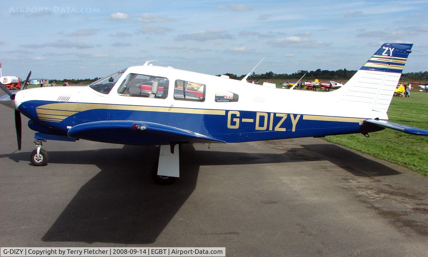 G-DIZY, 1977 Piper PA-28R-201T Cherokee Arrow III C/N 28R-7703401, Piper Pa28R-201T - A visitor to the 2008 Turweston Vintage and Classic Day