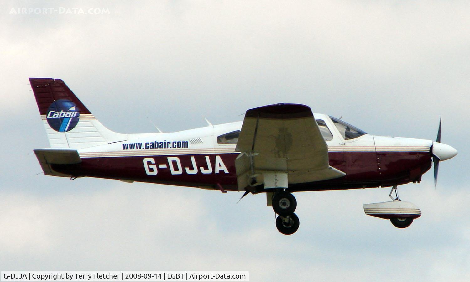 G-DJJA, 1984 Piper PA-28-181 Cherokee Archer II C/N 28-8490014, Piper Pa-28-181 - A visitor to the 2008 Turweston Vintage and Classic Day