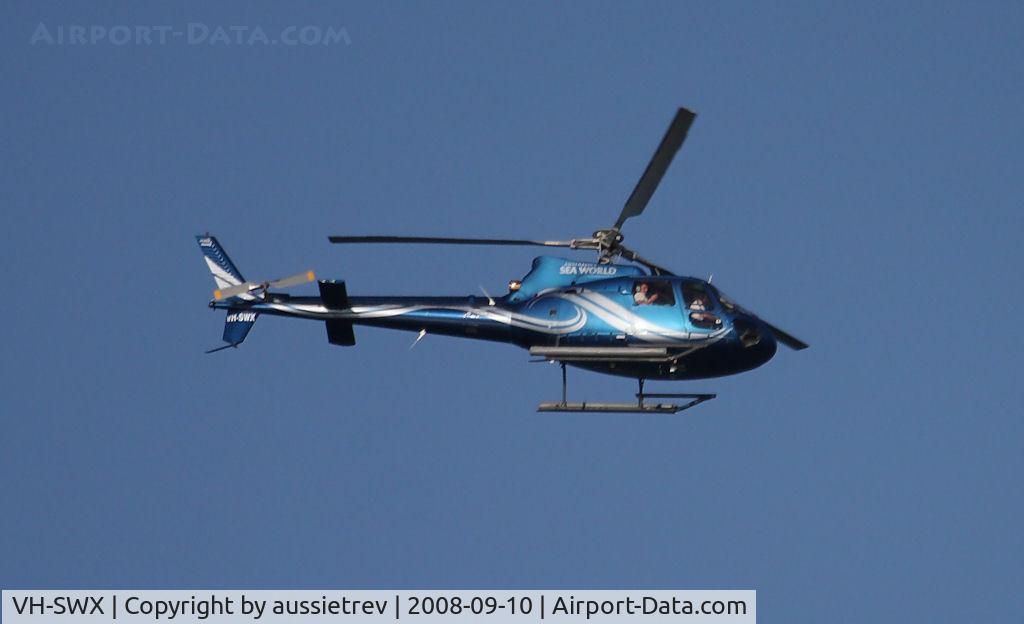 VH-SWX, 2001 Eurocopter AS-350B-2 Ecureuil Ecureuil C/N 9053, Sightseeing over the Gold Coast, Queensland