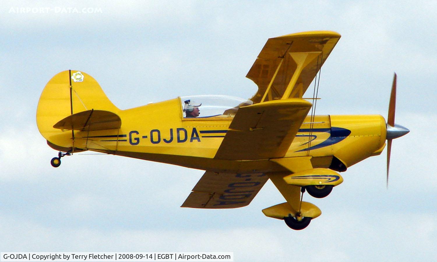 G-OJDA, 1999 EAA Acro Sport II C/N PFA 072-11067, 1999 Acrosport 2 - A visitor to the 2008 Turweston Vintage and Classic Day