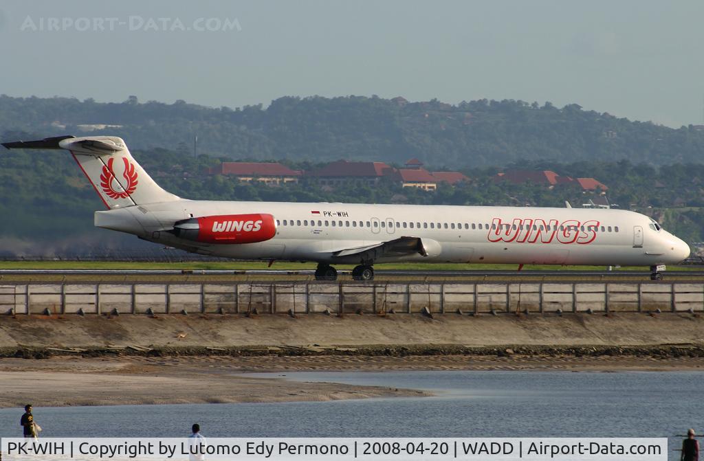 PK-WIH, 1987 McDonnell Douglas MD-82 (DC-9-82) C/N 49582, Wings Air