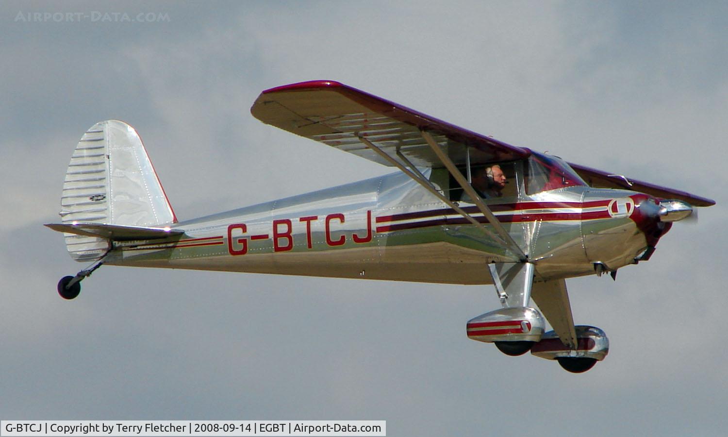 G-BTCJ, 1941 Luscombe 8E Silvaire C/N 1869, 1941 Luscombe 8E - A visitor to the 2008 Turweston Vintage and Classic Day
