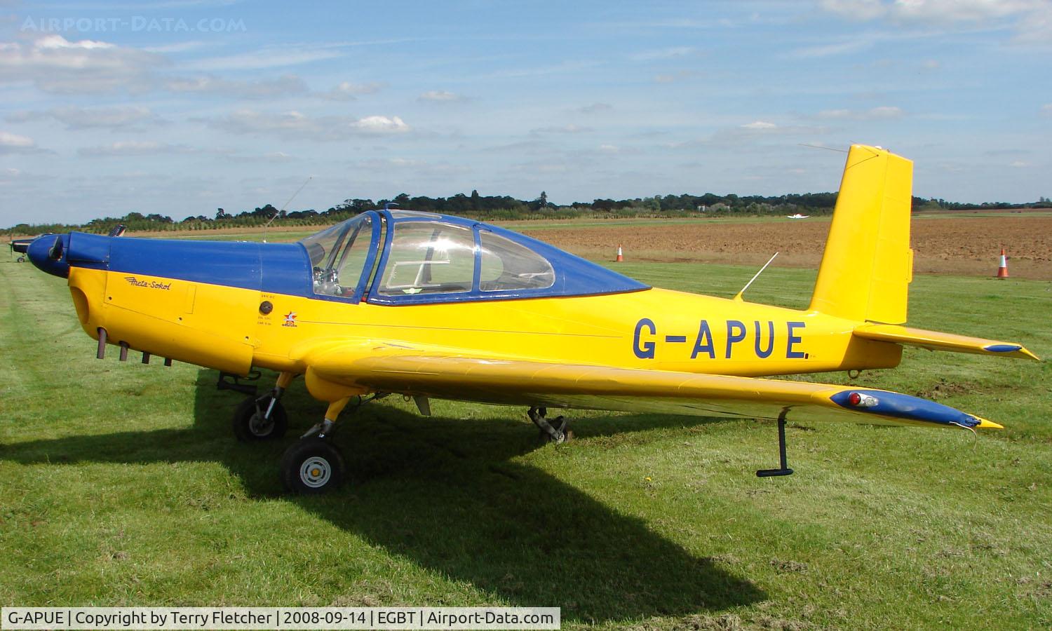 G-APUE, 1959 Orlican L-40 Meta Sokol C/N 150708, 1959 Meta - Sokol L-40 - A visitor to the 2008 Turweston Vintage and Classic Day