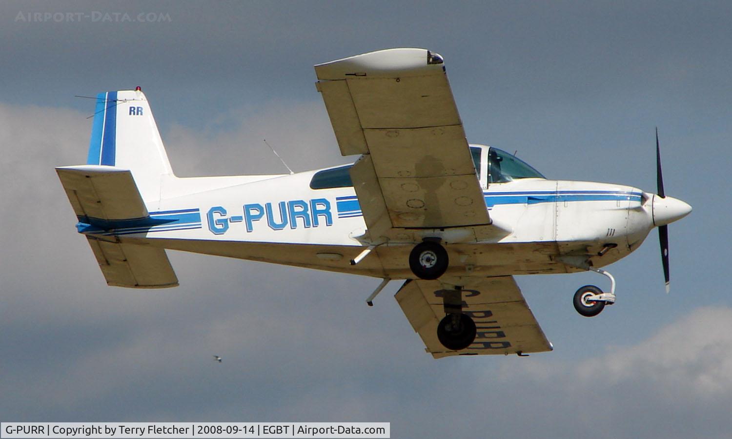 G-PURR, 1978 Grumman American AA-5A Cheetah C/N AA5A-0794, 1978 Grumman AA-5A - A visitor to the 2008 Turweston Vintage and Classic Day