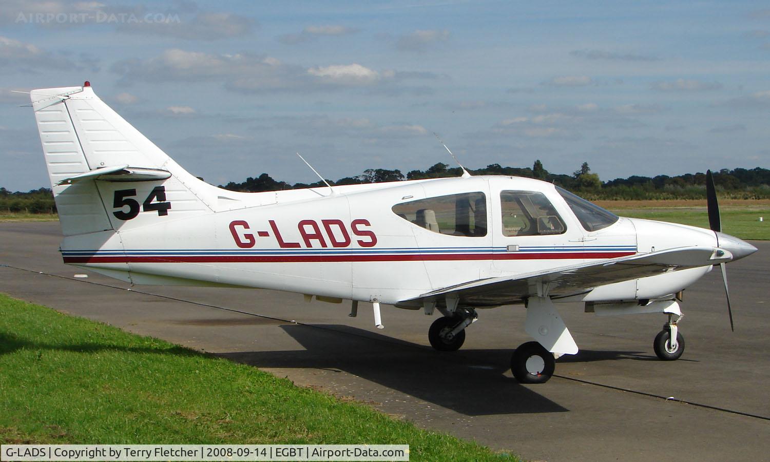 G-LADS, 1977 Rockwell Commander 114 C/N 14314, 1977 Commander 114 - A visitor to the 2008 Turweston Vintage and Classic Day