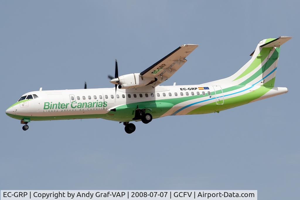 EC-GRP, 1996 ATR 72-202 C/N 488, Binter Canarias ATR72