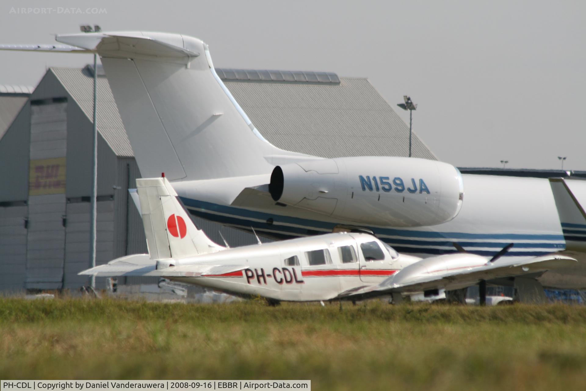 PH-CDL, Piper PA-34-220T C/N 34-8233053, parked on General Aviation apron (Abelag)