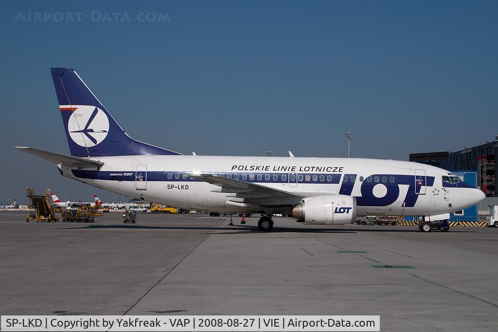 SP-LKD, 1992 Boeing 737-55D C/N 27419, LOT Boeing 737-500