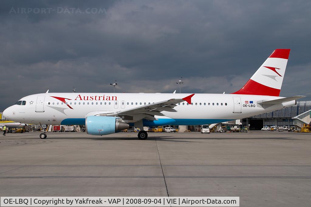 OE-LBQ, 1999 Airbus A320-214 C/N 1137, Austrian Airlines Airbus 320