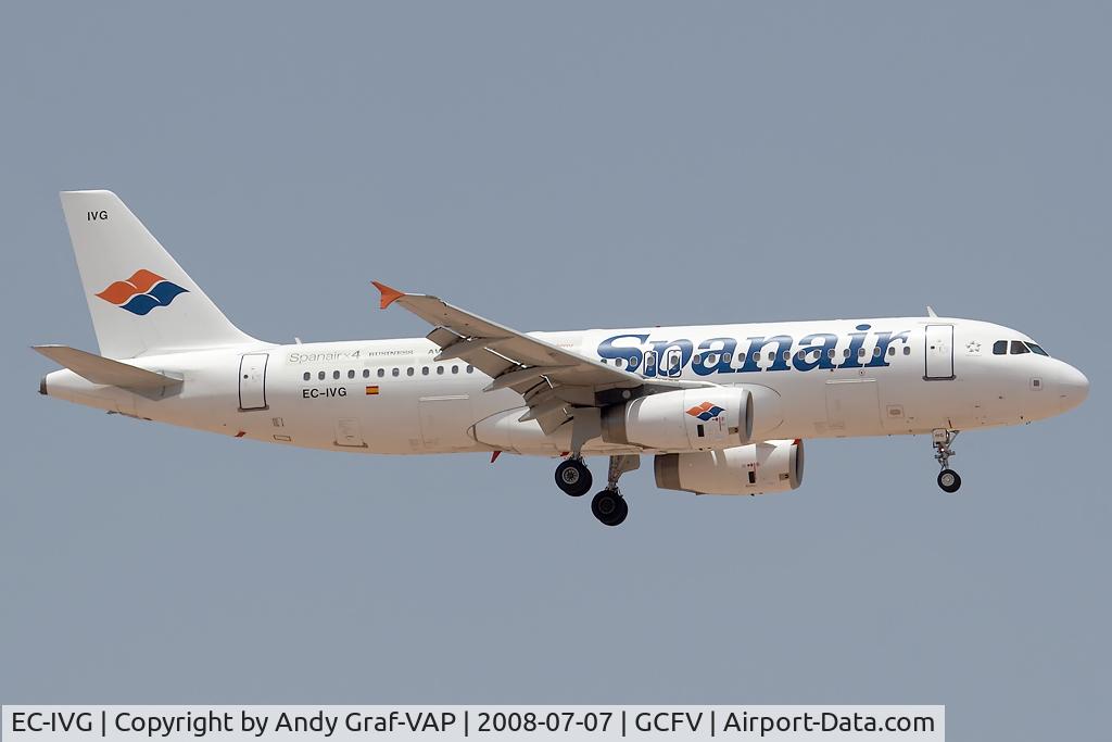 EC-IVG, 2004 Airbus A320-232 C/N 2168, Spanair A320