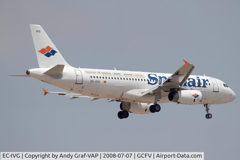 EC-IVG, 2004 Airbus A320-232 C/N 2168, Spanair A320