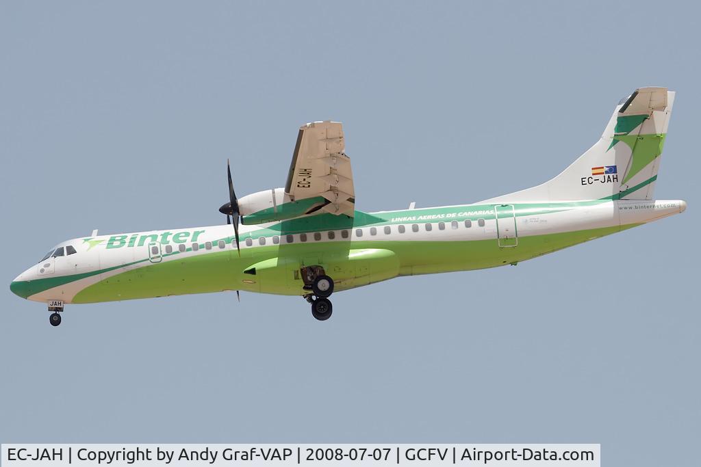 EC-JAH, 2004 ATR 72-212A MPA C/N 712, Binter Canarias ATR72