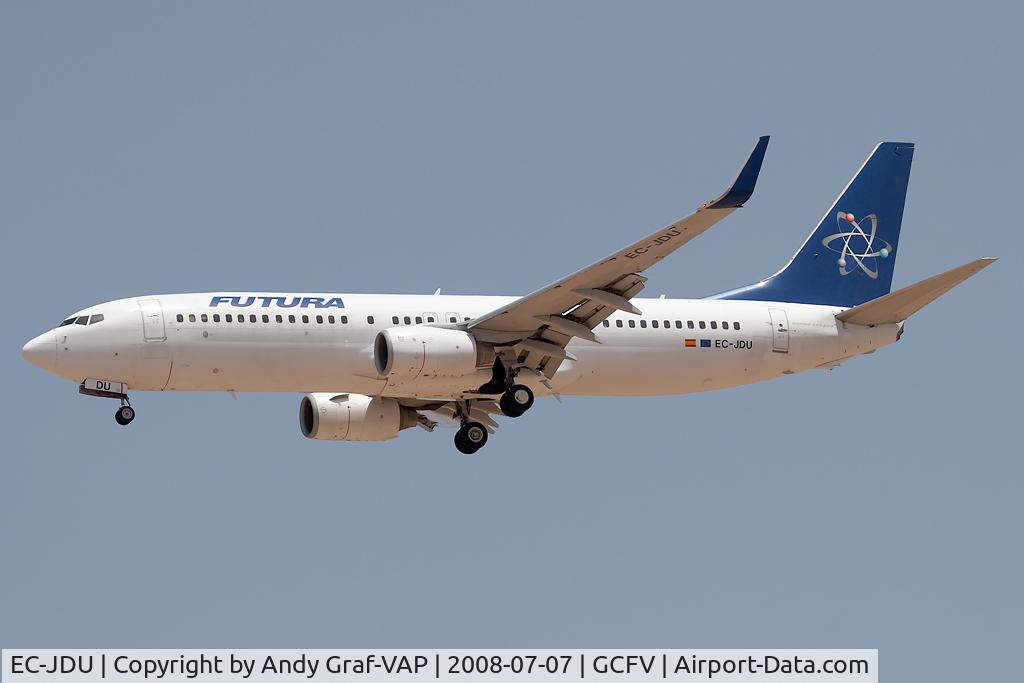 EC-JDU, 2005 Boeing 737-86N C/N 32655, Futura 737-800