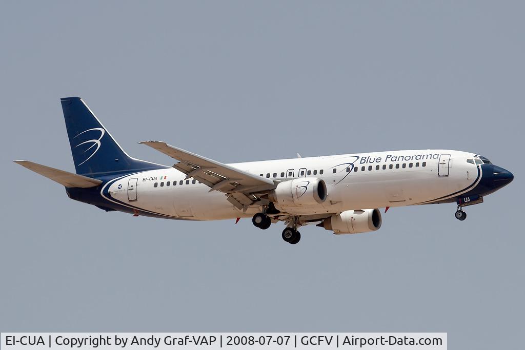 EI-CUA, 1990 Boeing 737-4K5 C/N 24901, Blue Panorama 737-400
