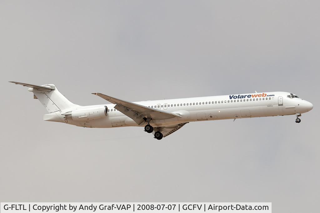 G-FLTL, 1989 McDonnell Douglas MD-83 (DC-9-83) C/N 49790, Volareweb MD80