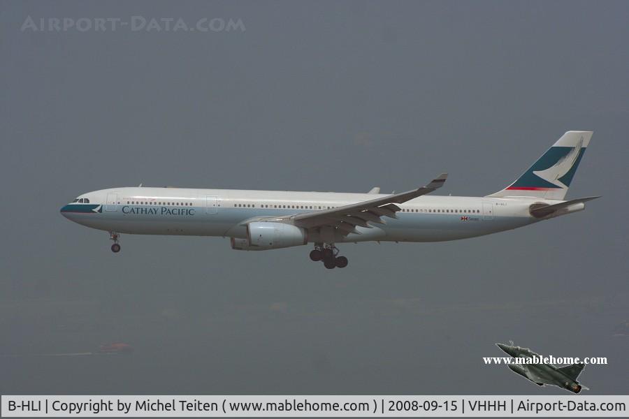 B-HLI, 1996 Airbus A330-342 C/N 155, Cathay Pacific