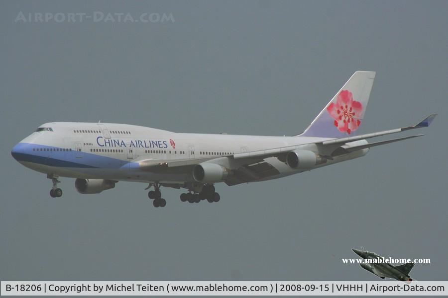 B-18206, 1998 Boeing 747-409 C/N 29030, China Airlines