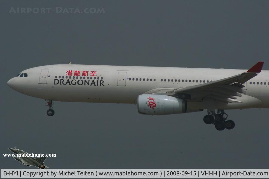B-HYI, 2002 Airbus A330-343 C/N 479, Dragonair