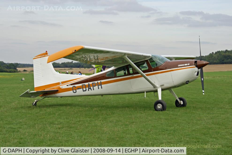 G-DAPH, 1979 Cessna 180K Skywagon C/N 18053016, Ex: N2620K > G-DAPH > ZK-??? September 2013 - Originally and currently in private hands in January 1992