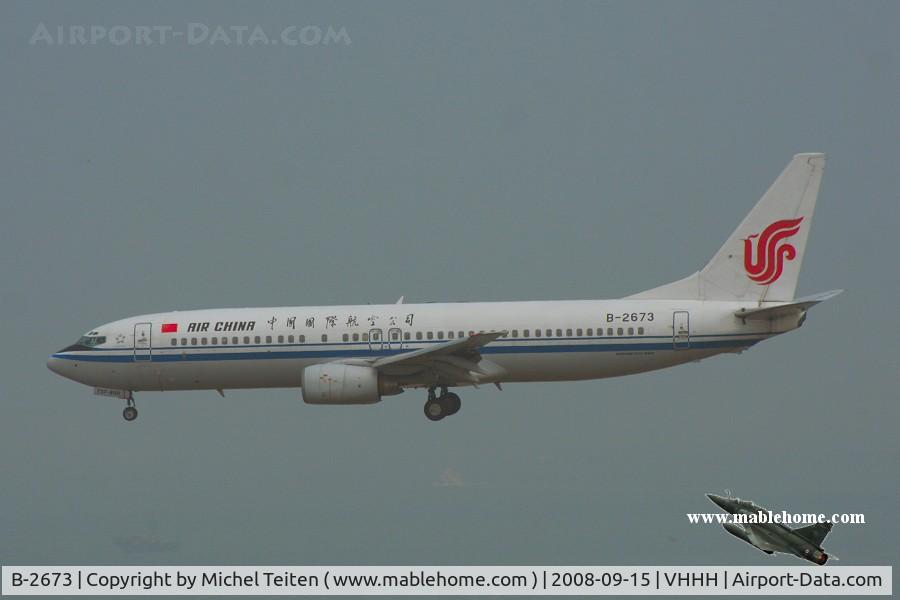 B-2673, 2002 Boeing 737-86N C/N 29888, Air China