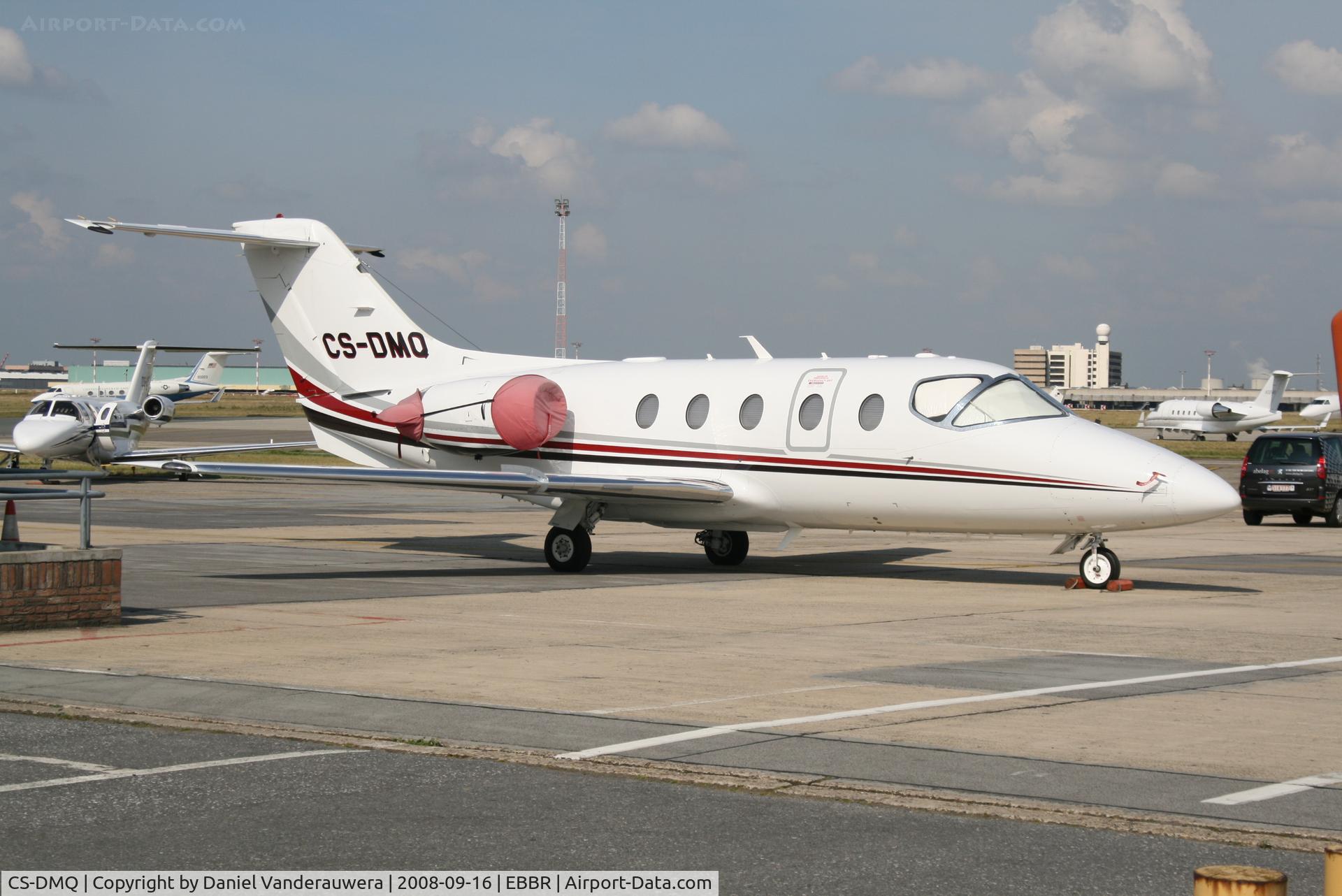 CS-DMQ, 2007 Hawker Beechcraft 400A Beechjet Beechjet C/N RK-512, parked on General Aviation apron (Abelag)