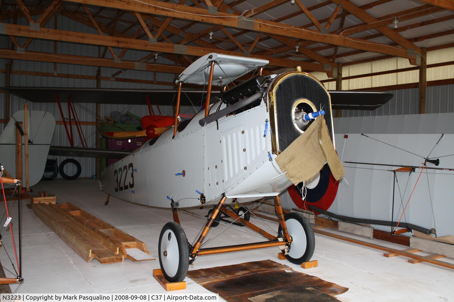 N3223, 1918 Curtiss JN4H C/N 8644, Curtiss JN4H