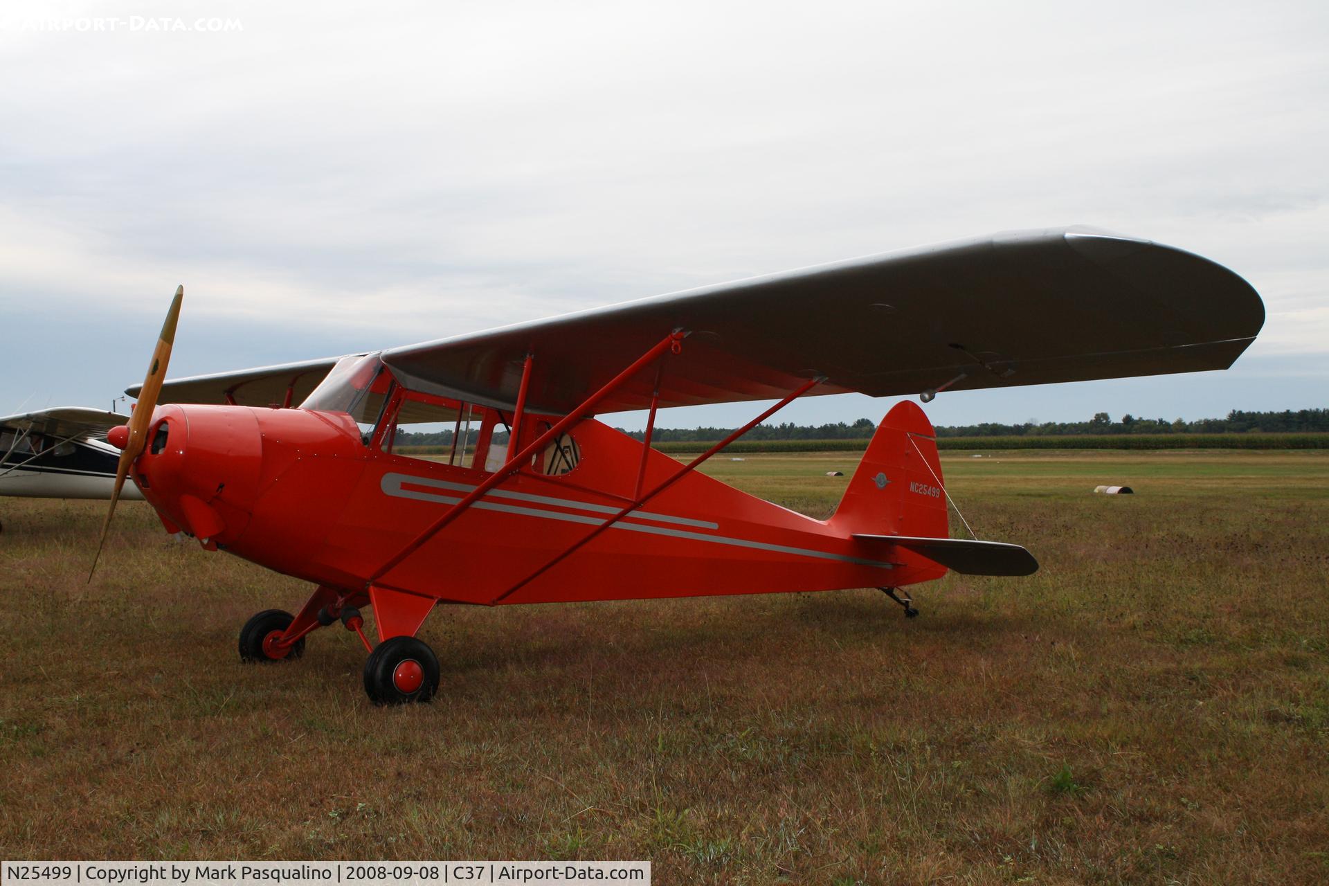N25499, 1940 Porterfield CP-65 C/N 654, Porterfield CP-65